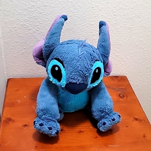 DISNEY STORY STITCH PLUSH TOY LILO & STITCH HAWAII BLUE/PURPLE STUFFED ANIMAL 14 - Picture 7 of 7